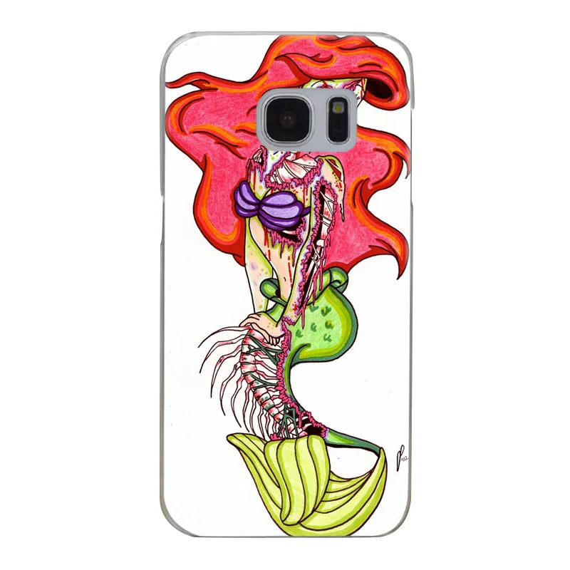 H319 Замок Принцессы Зомби прозрачный жесткий чехол из ПК для Samsung Galaxy S Note 3 4 5 6 7 8 9 Edge Plus on.