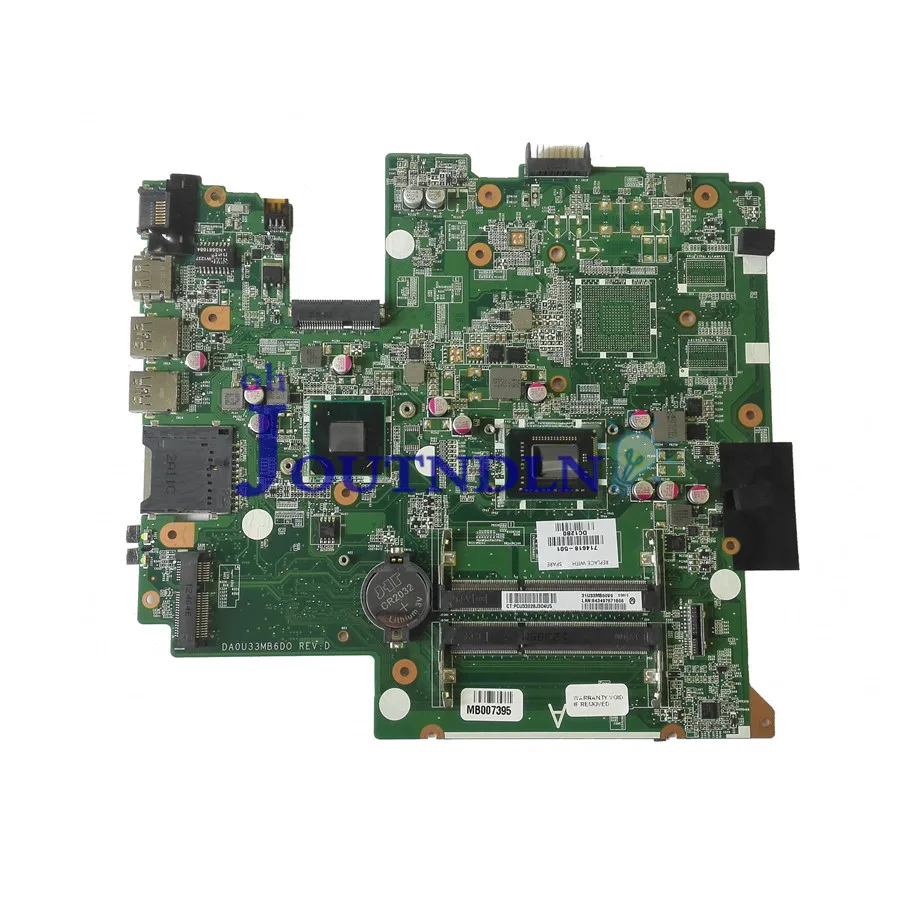 BINFUL для hp Pavilion 14-E 15-E 17-E материнская плата ноутбука 713257-001 713257-501 713257-601 DA0R62MB6E1 DDR3 HM76