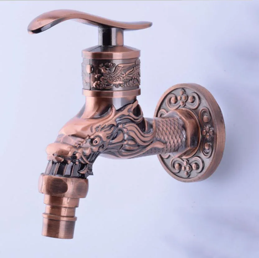 Резные настенное крепление цинковый литой антикварный кран декоративный