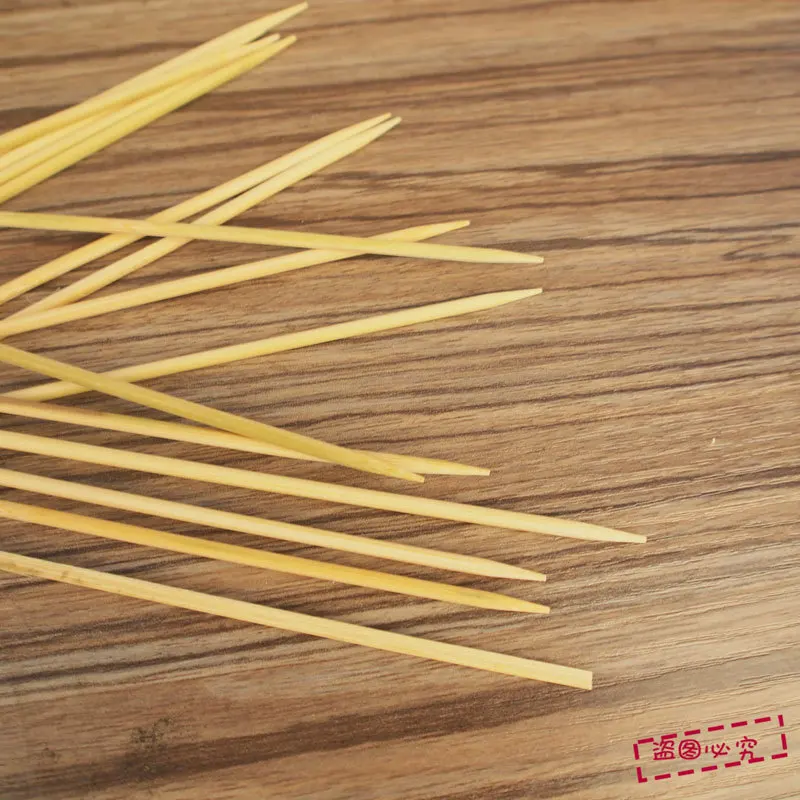 2016 Новый 90 шт. Бамбуковые Шпажки Горячий горшок Гриль жаровне Деревянные Палочки