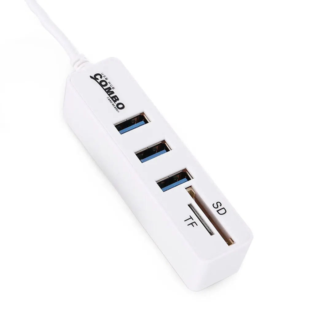 USB 2 0 концентратор разъем Sup порты TF карта usb Порты адаптер расширитель