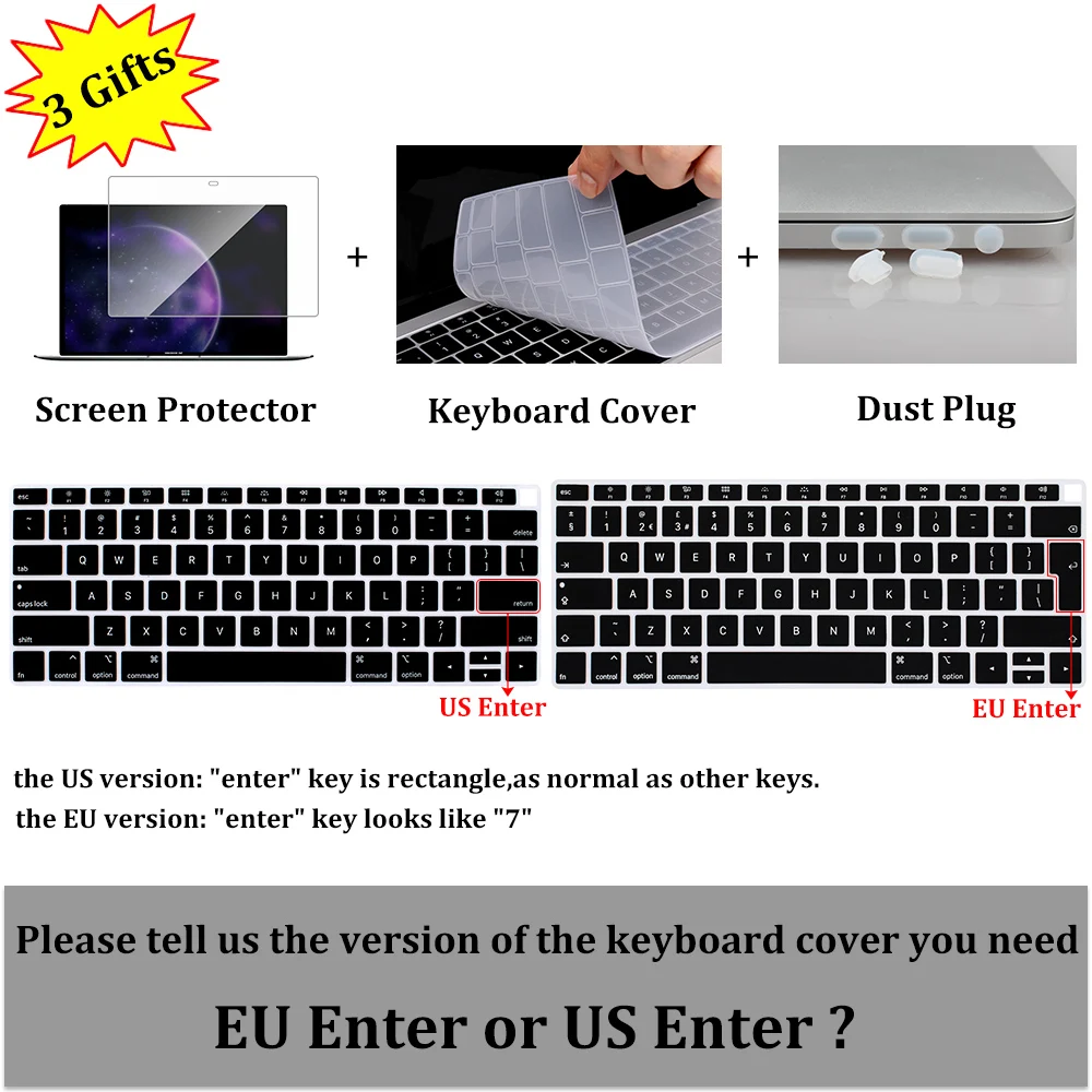 Flowers Laptop Case for Apple MacBook Pro Air Retina 11 12 13 15 Inch Touch bar Hard Cover Shell Sleeve with Free Gift