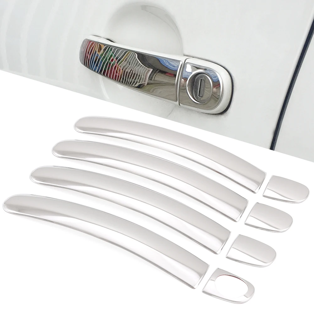 Чехол из нержавеющей стали с гальваническим покрытием для дверной ручки Volkswagen VW