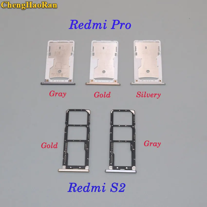 

ChengHaoRan, слот для SIM-карты, разъем для xiaomi redmi S2 redmi PRO