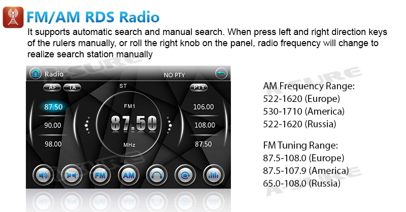 A-Sure 4,3 дюймов Android Авто Радио DVD стерео gps навигация для Jeep Grand Cherokee Wrangler Sebring Dodge 2002-2006 16G