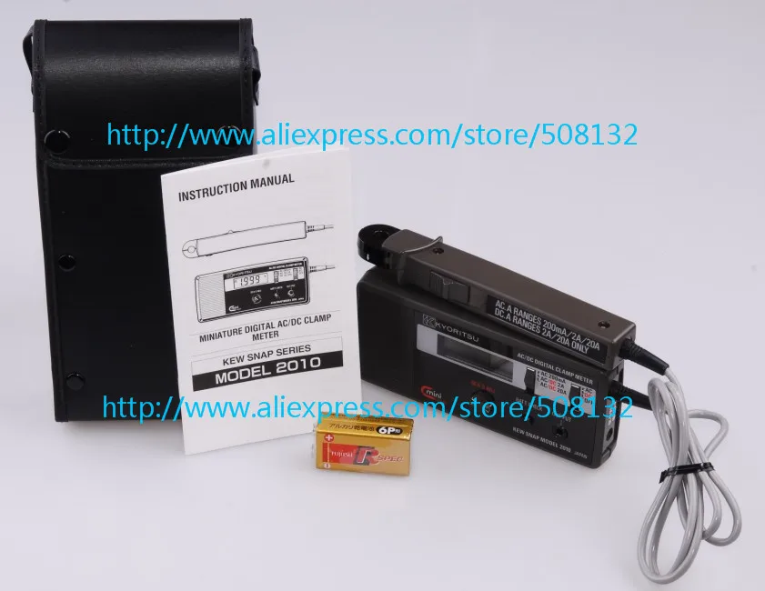 Цифровые клещи kyoritsu 2010 AC/DC мА/2 а/20 А!! Новинка!|digital clamp meter|clamp meterdigital |