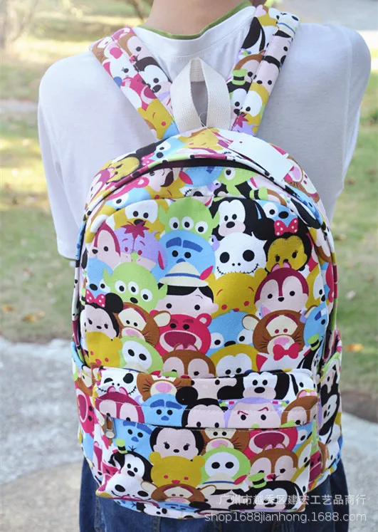 Disney Микки Маус мультфильм childrenl рюкзак мешок для школы сумка для отдыха начальной школы студент способа сумки Дорожная