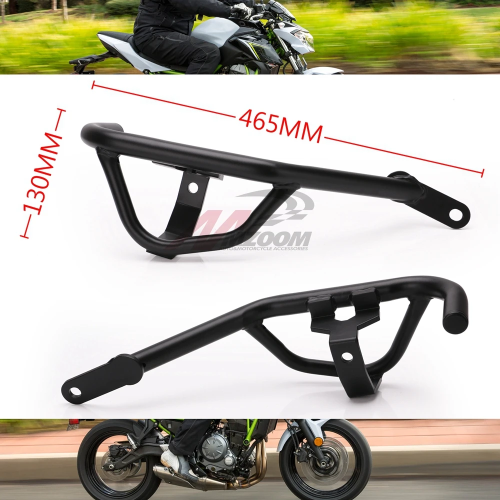 Черная защитная рама для мотоцикла Z650 Ninja650 2017 2018|Накладки и декоративные