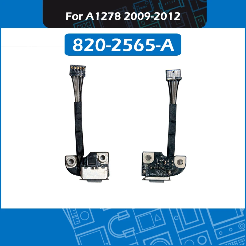 Дополнительная плата A1278 с разъемом питания 820-2565-A для MacBook Pro 13 &quotUnibody DC Jack 2009 2010 2011