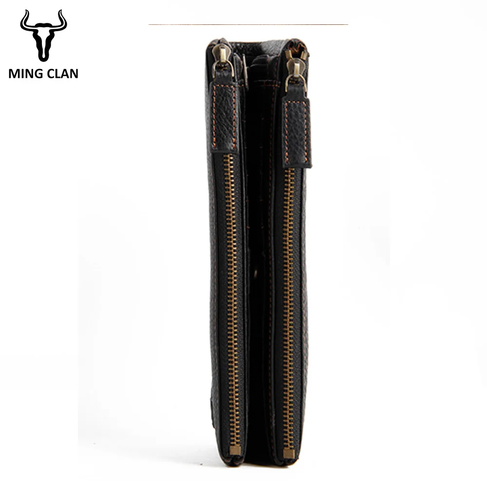 Mingclan Women Purse Long Clutch Zipper Wallet Big Capacity Cell Phone Pocket Card Holder Ladies Or Men Purse Hasp Wristlet Bag