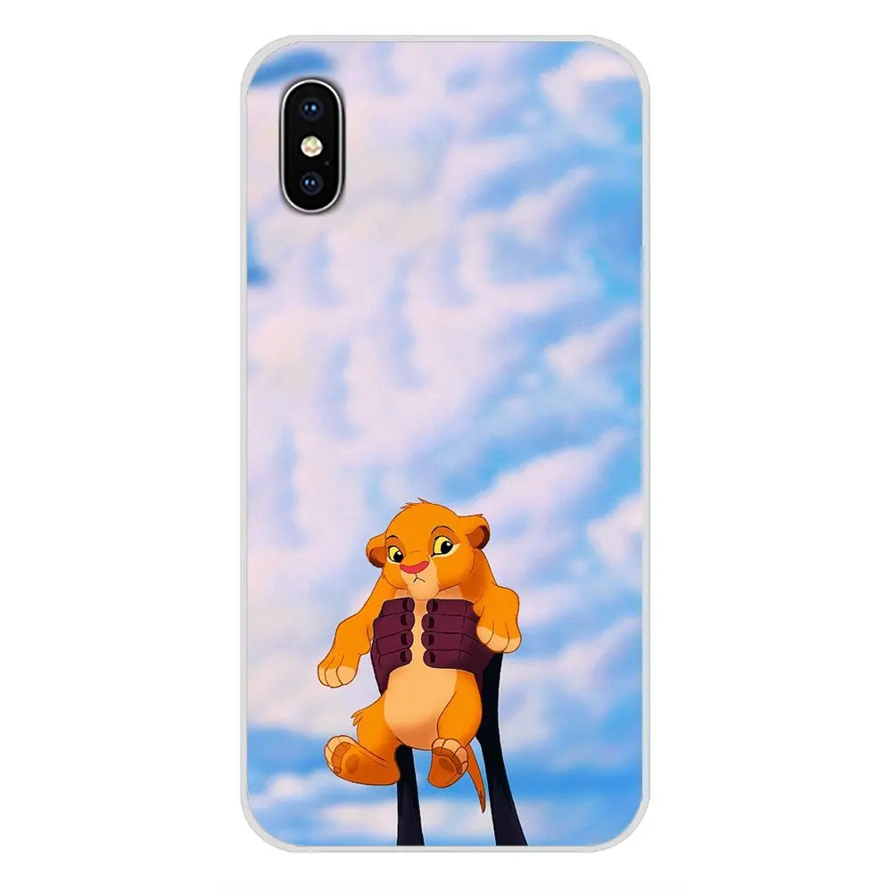 Чехол для мобильного телефона Simba Funny Face Lion King с цветочным рисунком Nokia 2 3 5 6 8 9 230 3310