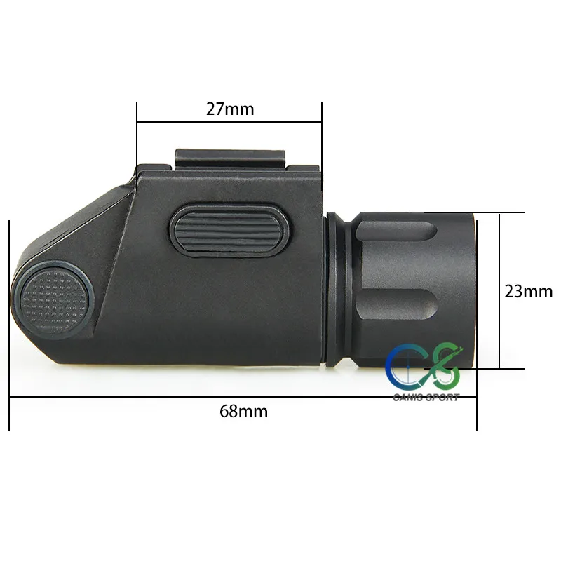 TRIJICON тактический пистолет светильник подсветка для оружия 6063 Алюминиевый 120