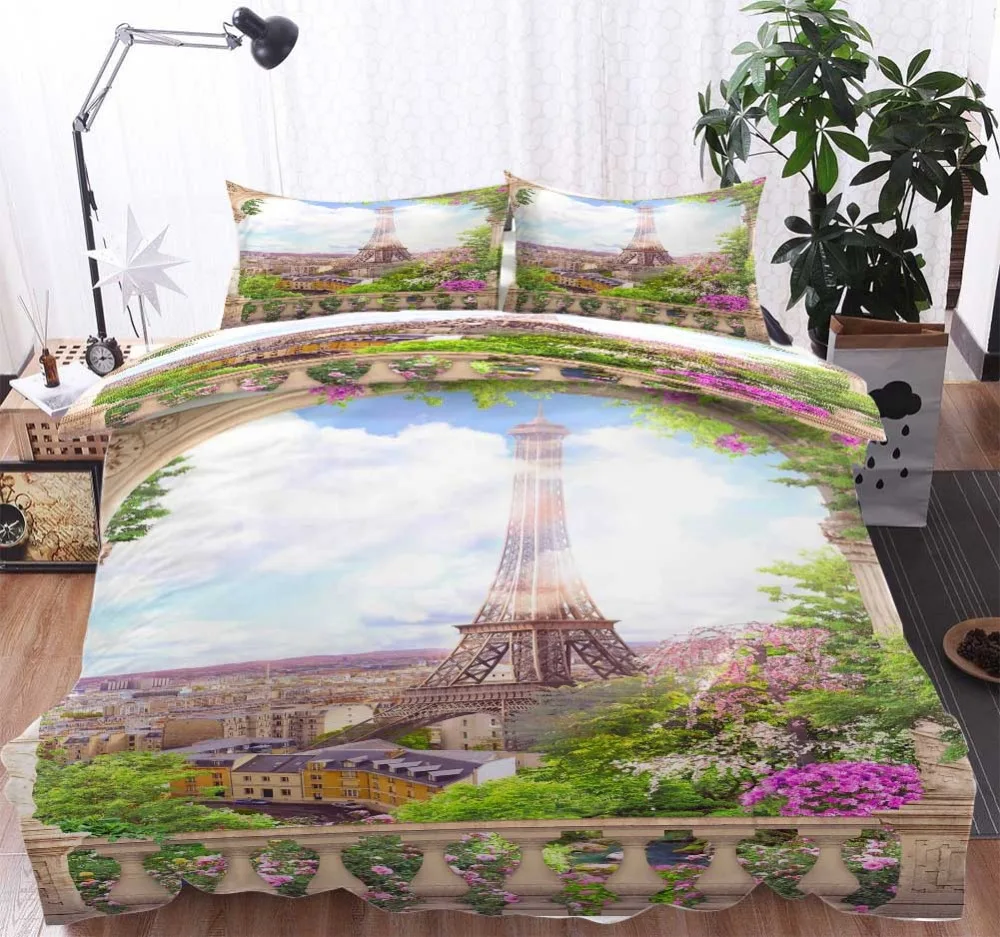 Поезд с паровозом постельные принадлежности одеяло пододеяльник набор