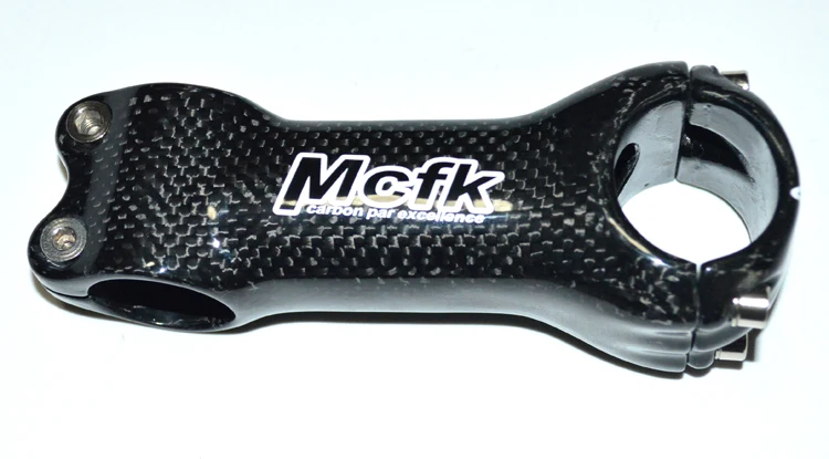 MCFK карбоновый стержень для дорожного велосипеда велосипедные детали MTB Стволовые Углеродные 31,8*90 100 110 мм Угол 6