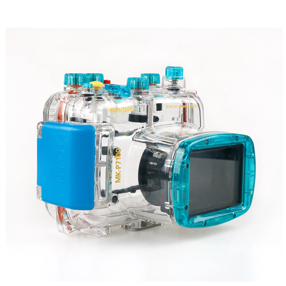 For Nikon P7100 Camera 18-55mm Underwater Housing Waterproof Case Water Sport Impermeable Protect Cover Depth Rating 40m | Электроника