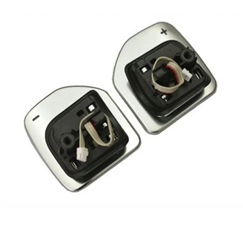 Для A1 A3 A4 A5 A6 A7 A8 Q3 Q5 Q7 Tiptronic черный глянцевый хромированный переключатель рулевого