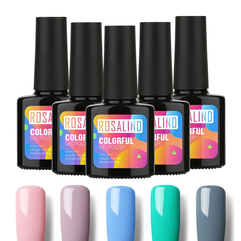 10 мл УФ гель лак для ногтей глиттер 58 Цвета Лаки Soak Off Long Lasting Nail Книги по искусству