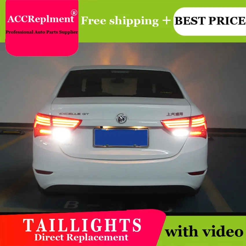 

AUTO.PRO 15-17 For excelle-XT LED rear lights For excelle-XT LED taillights A4 model LED rear lamp car styling car led light