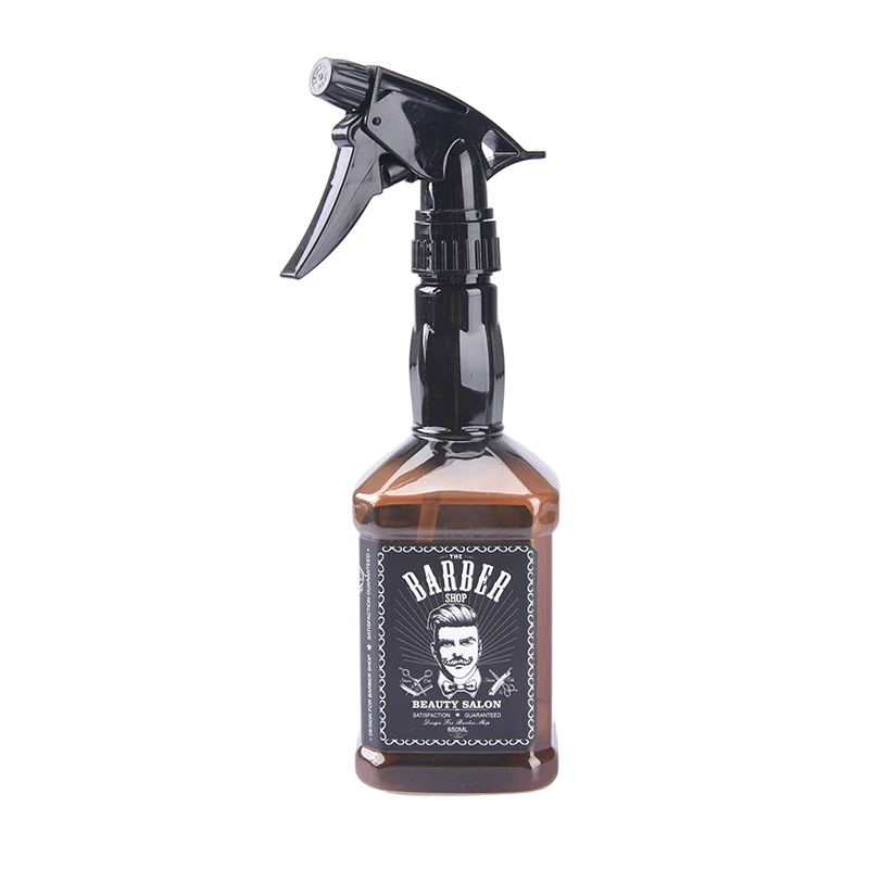 

650ml Water Sprayer Bottle Salon Barber Hair Tools Hair Spray Salon Brown Hairdressing Spray Bottle
