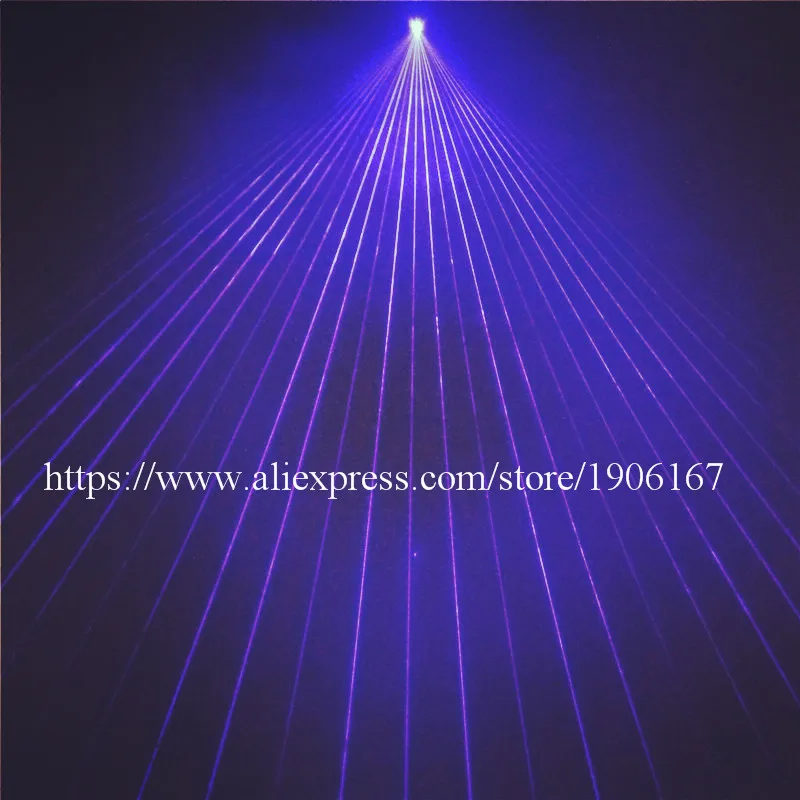 Светящиеся голубые Лазерные Перчатки Viloet для сцены Laserman DJ шоу представление