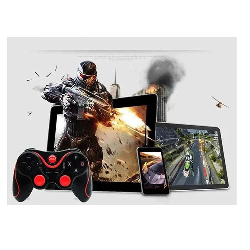 GEN GAME S3 Wireless Bluetooth Game Console Handle Controller Gamepad For IOS Android OS Phone Tablet PC Smart TV and Box. | Электроника