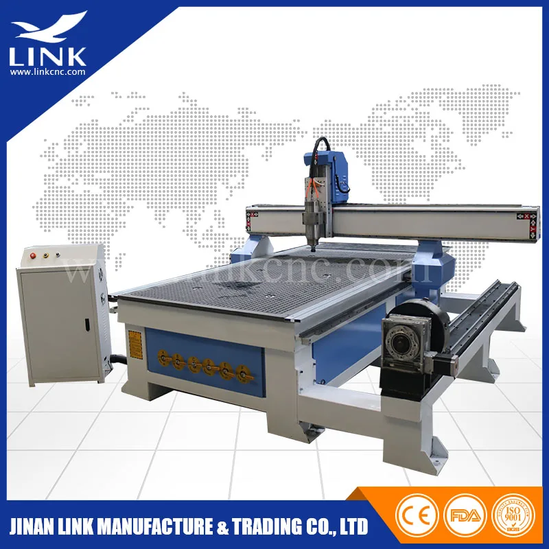 Горячая Распродажа! Большой вращающийся 4 осевой фрезерный станок с ЧПУ makine 1325 1530