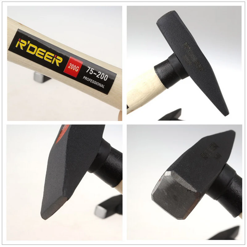 1 шт. предохранительный молоток Геологическая углеродистая сталь 100 г/200 г/300 г