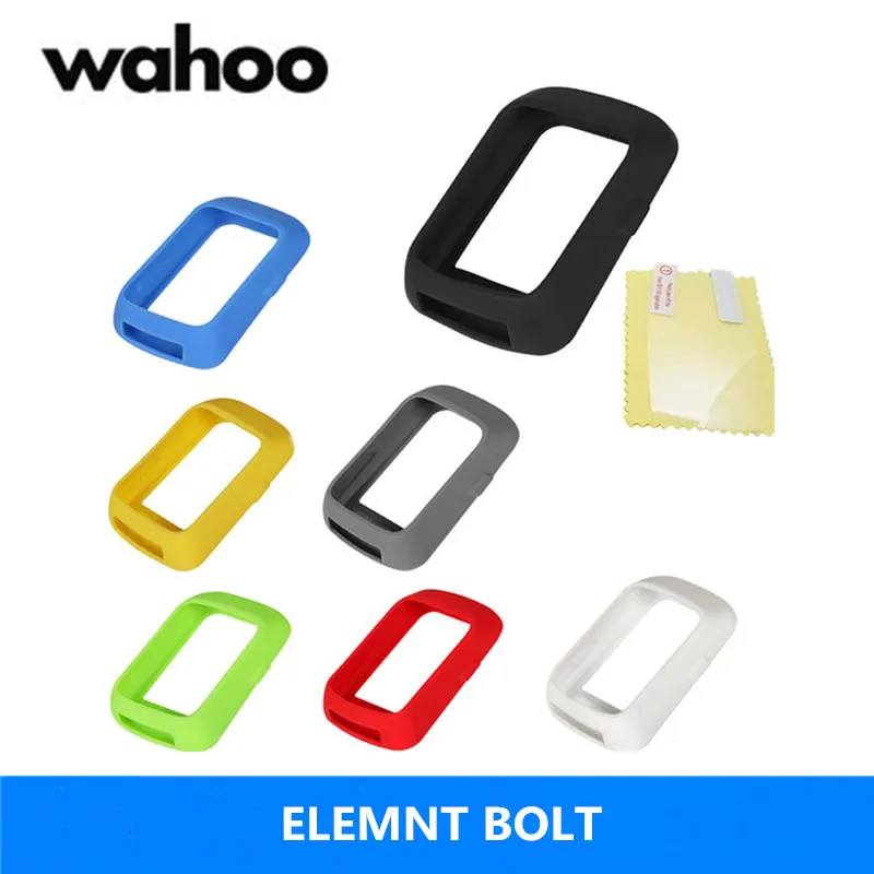 Подходит для Wahoo ELEMNT болт gps универсальный велосипедный силиконовый чехол/защита экрана/качественный чехол для компьютера для wahoo elemnt болты