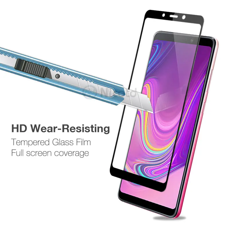 9H закаленное стекло для samsung A9 A7 A8 2018 Защитная пленка экрана Galaxy Note 3 A5 A3 2017