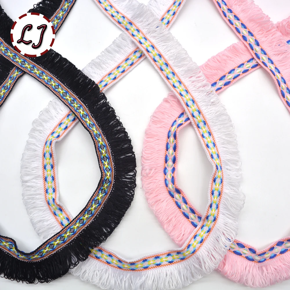 5 ярдов/партия кружевная лента с кисточками | Дом и сад