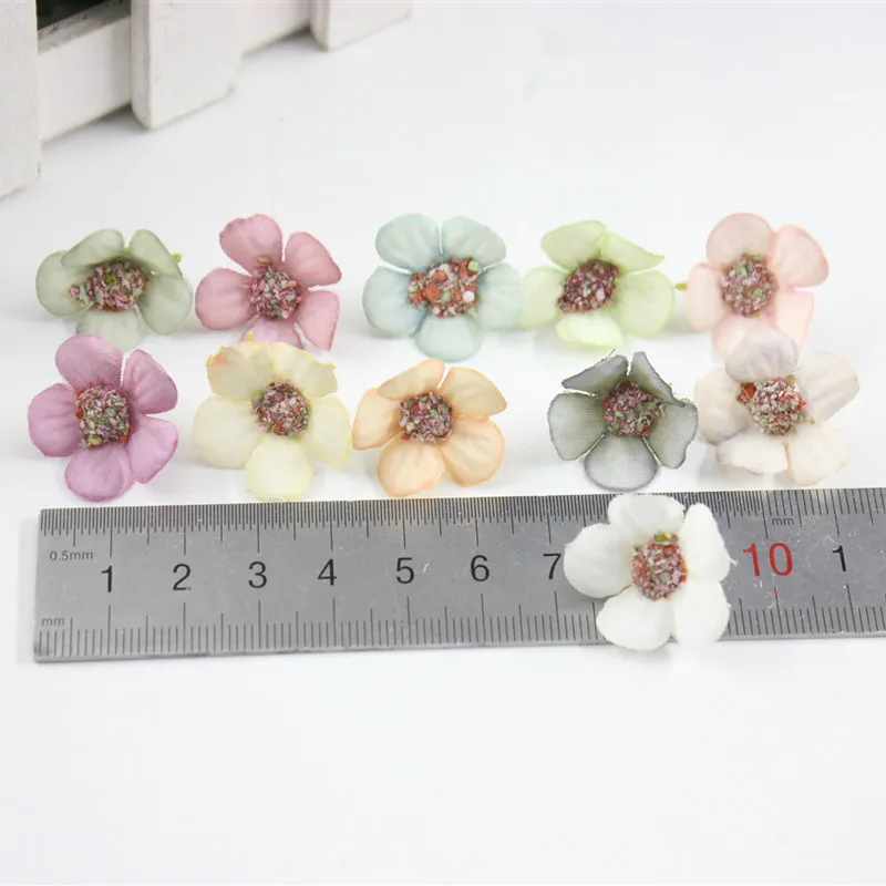 The new hand-made fresh flower 10PCS wedding dress accessories bridal headdress garland decorative Lucky floret | Дом и сад