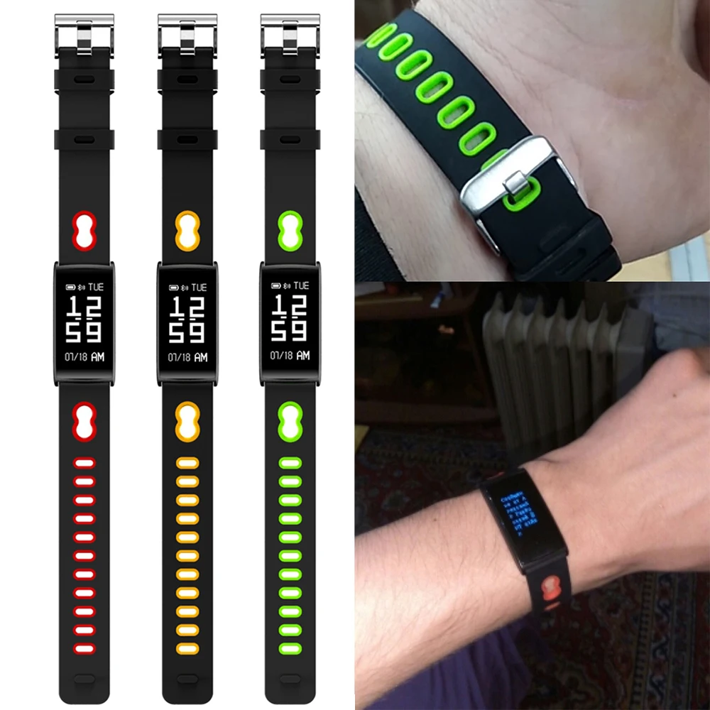 ZUCOOR Smart Bracelet Pulsometro Wristband Pulse Band CB07 Pedometer Fitness Monitor Activity Tracker Men's Electronics Devices |