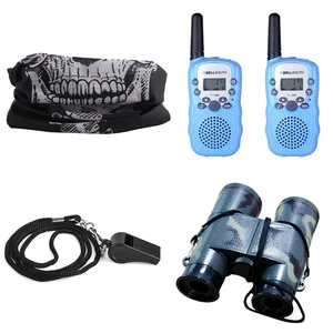 Мини-рация MODIKER, Детский бинокль для прицела, брелок, свисток, Череп, шарф, игрушка, подарок для боевых игр Nerf