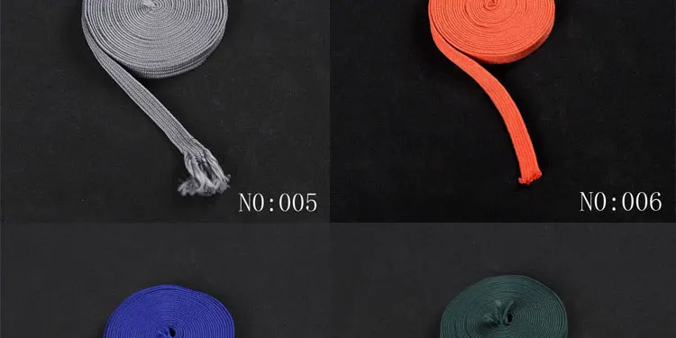 Katana Customization Knife handle rope Sorting serial number-1-16 The New BB