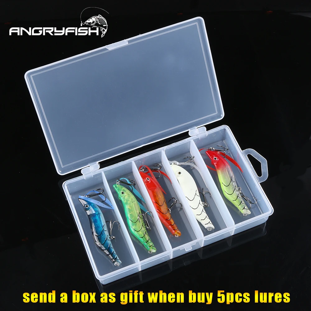 ANGRYFISH горячая Распродажа 1 шт. 14 г 80 мм рыболовные приманки Реалистичная