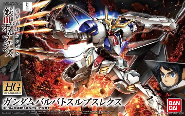 Bandai HG IBO 1/144 Gundam BARBATOS волчанки Рекс мобильный костюм сборки модель Наборы фигурки
