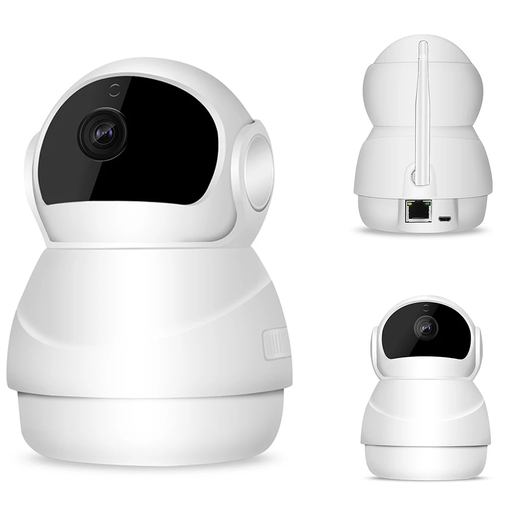 Поворотная камера WIFI для помещения видеонаблюдение Камера Ночное видение IP