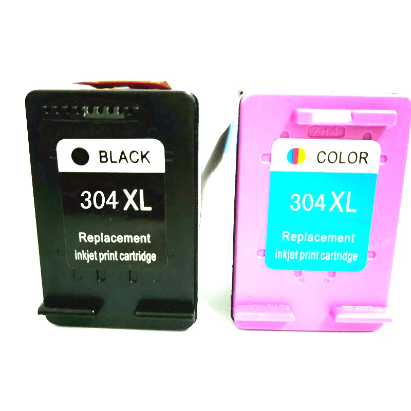 Vilaxh compatible For HP 304 Color Ink Cartridge Replacement xl 304xl Deskjet 3730 3732 3752 3720 3721 3723 Printer | Компьютеры и