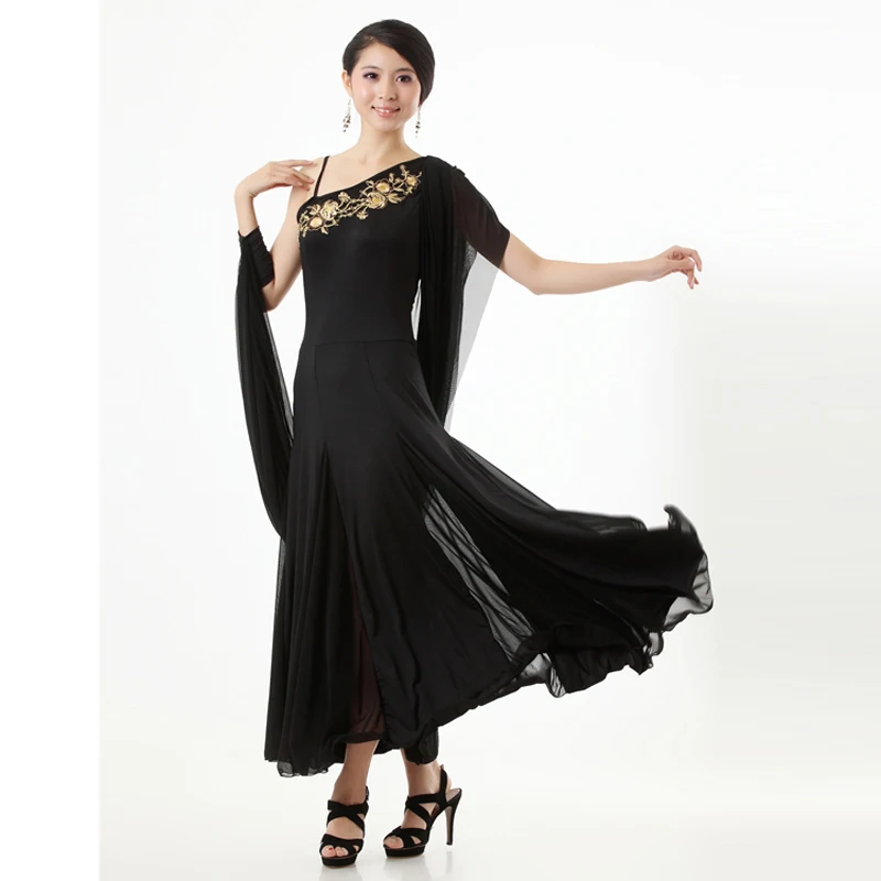 Бальное платье для женщин стандартный белый вальс танго костюм бальных танцев