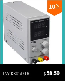 KORAD KA3005P Высокоточный Программируемый Регулируемый цифровой источник питания постоянного тока 30 В/5А R232 и USB Подключение компьютера 220 В