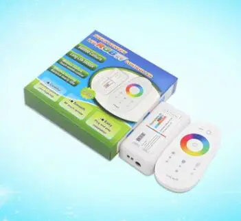 DC12-24V 24A RGB led контроллер 2 4G сенсорный экран RF пульт дистанционного управления для