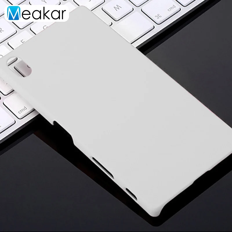 white Матовый пластиковый чехол для sony Xperia X Dual F5122 чехол-лента на заднюю панель - Цвет: white