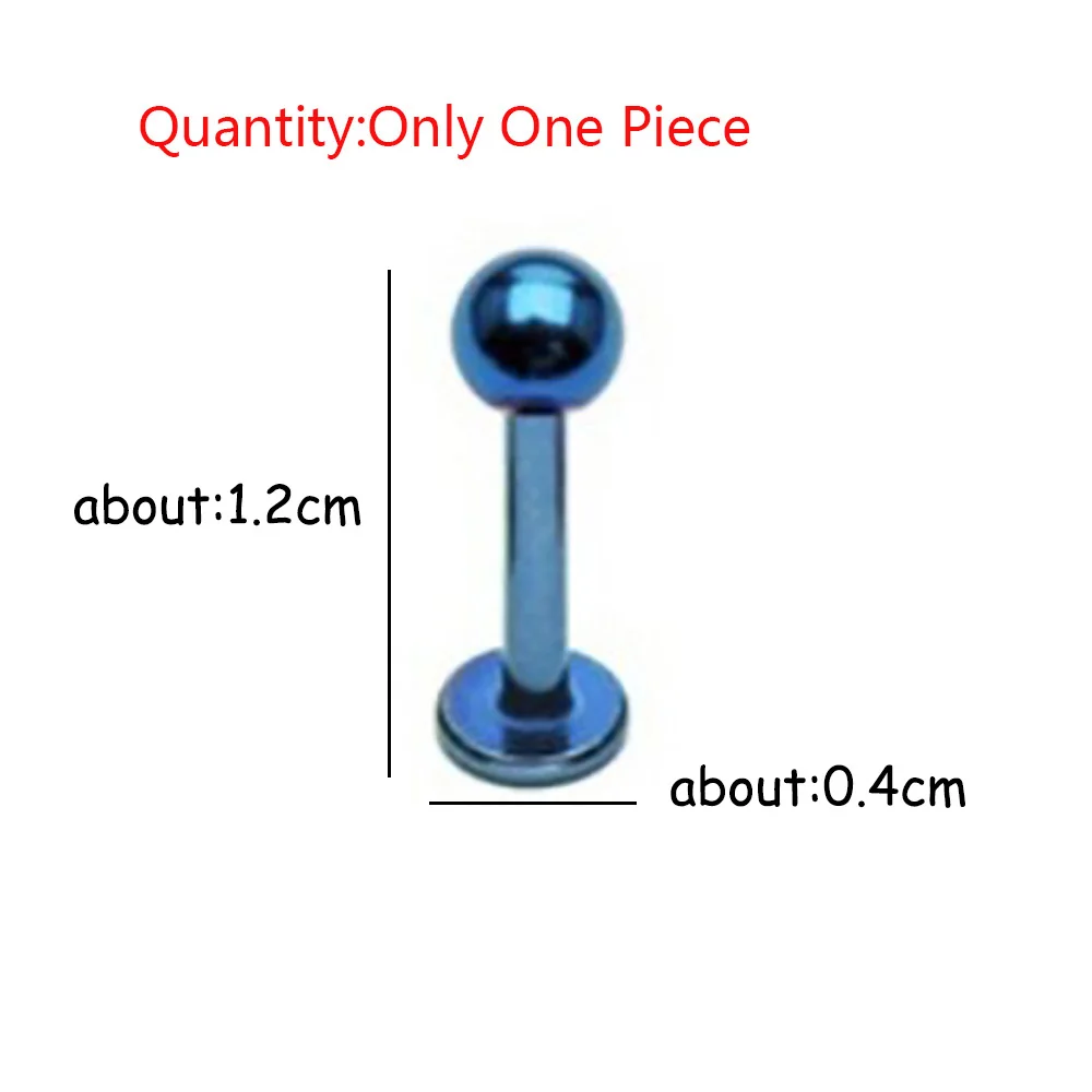 Маленькие серьги-гвоздики из медицинской титановой стали для женщин и мужчин