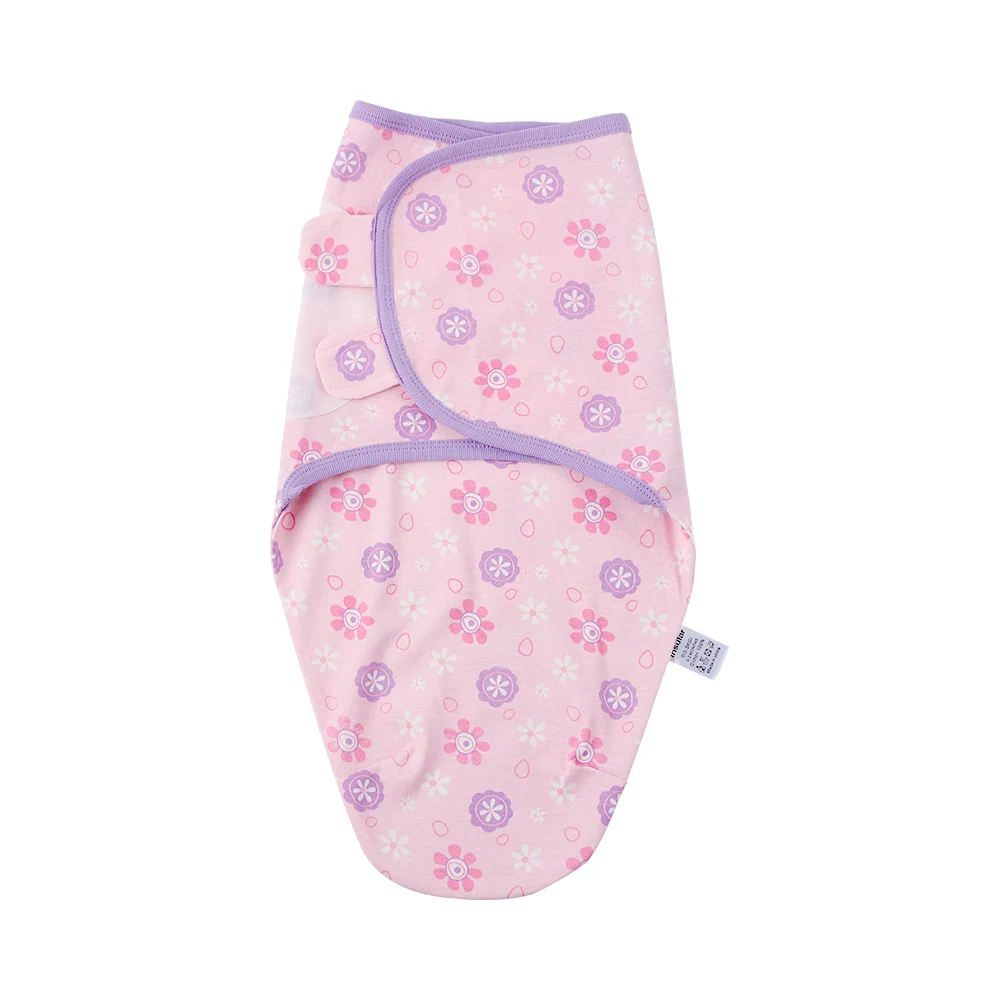 Flower(S) Insular летняя Толстая пеленка хлопок Новорожденный Младенец спальный мешок детский спальный мешок пеленки кокон для новорожденных одеяло 1 шт - Цвет: Flower(S)