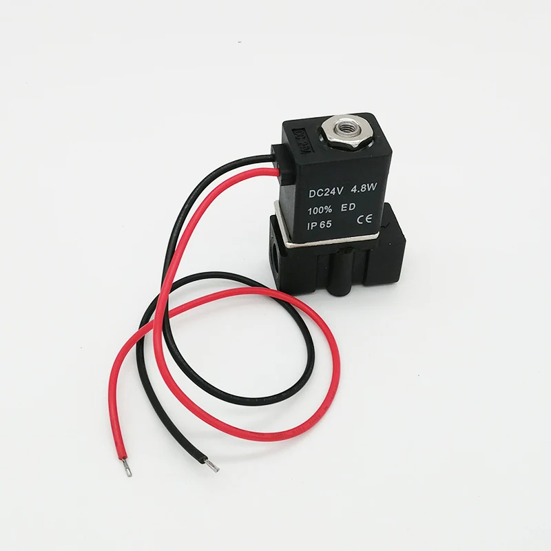 3 ходовой пластиковый Соленоидный клапан мини порт 3P025 06/08 1/8 1/4 BSP 220 В 110VAC 12 24