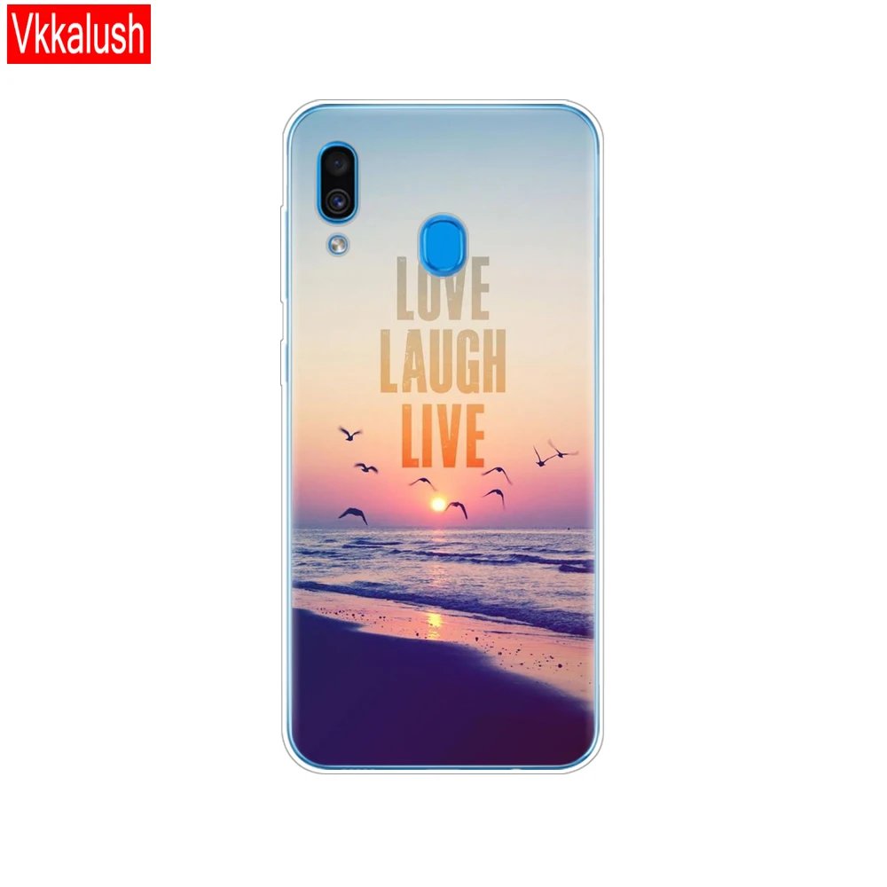 11066 Чехол для samsung Galaxy A20 чехол A20E полиуретан) и силикона с откидной крышкой для samsung A20 20 A205F A20E A202F чехол Мягкие Чехлы бамперы - Цвет: 11066