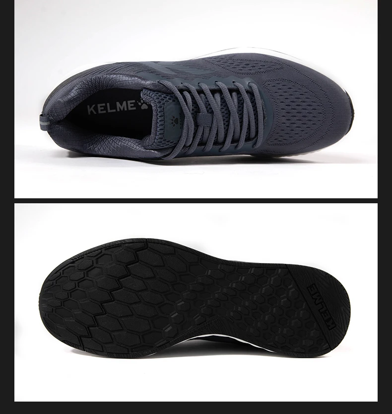 KELME/Мужская амортизирующая обувь для бега; повседневная обувь; обувь для фитнеса; дышащая Спортивная обувь; 6681103