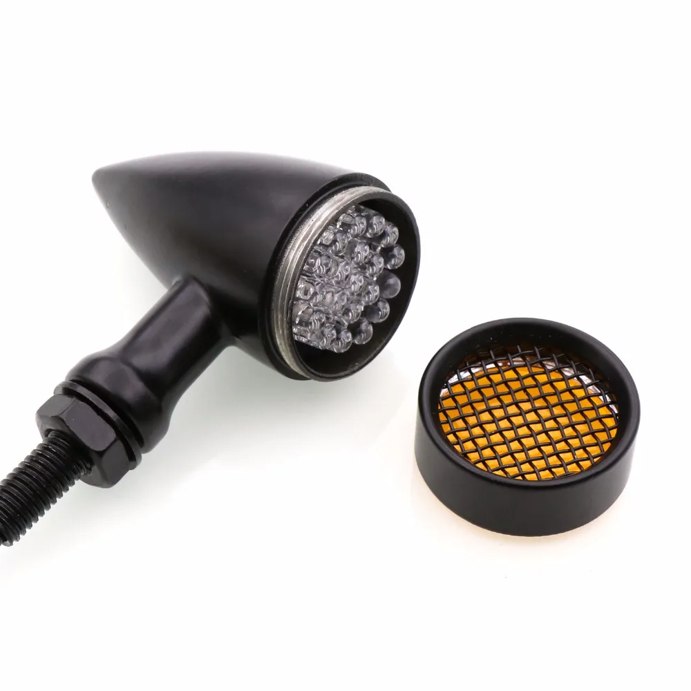 Мотоциклетный металлический корпус M10 сетчатый объектив цилиндрический