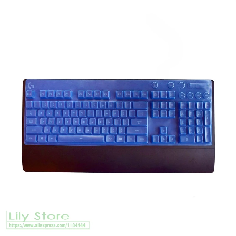Для logitech G610 G810 G213 G413 K840 G512 с подсветкой игра механическая клавиатура протектор Кнопка пылезащитный чехол 104 ключ защитная кожа
