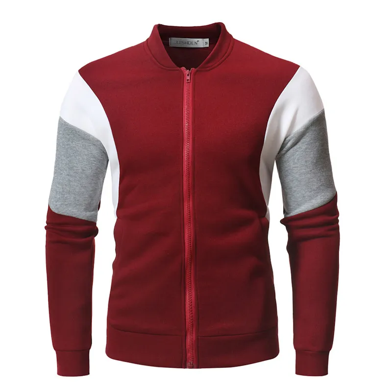 Brand 2019 Winter Warm Hoodie Patchwork Solid Hoodies Men Fashion Tracksuit Male Sweatshirt Hoody Mens Thicken Fleece 578 | Мужская